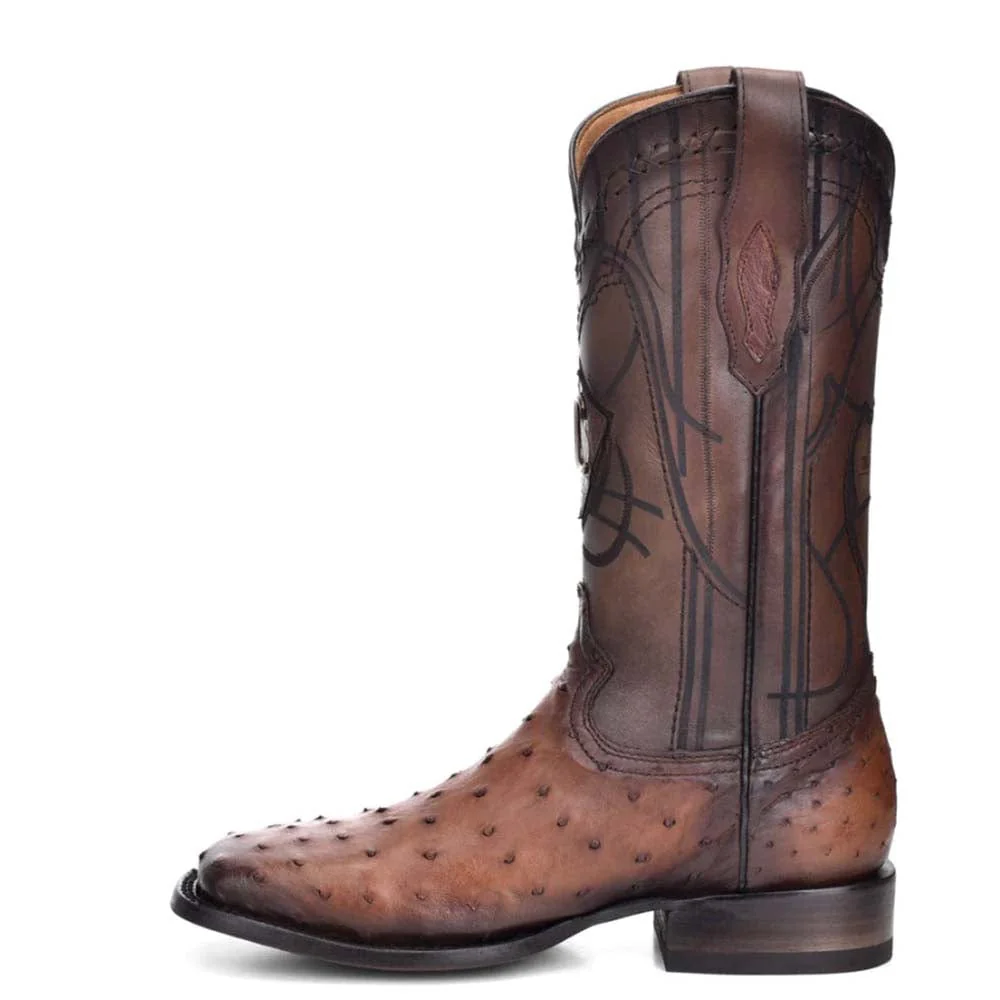 Bota Vaquera Cuadra Grecia Castaño - Image 4