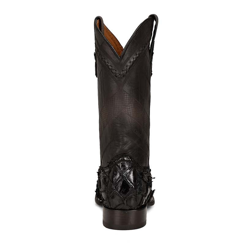Bota Vaquera Cuadra Raptor Rustic Negro - Image 5