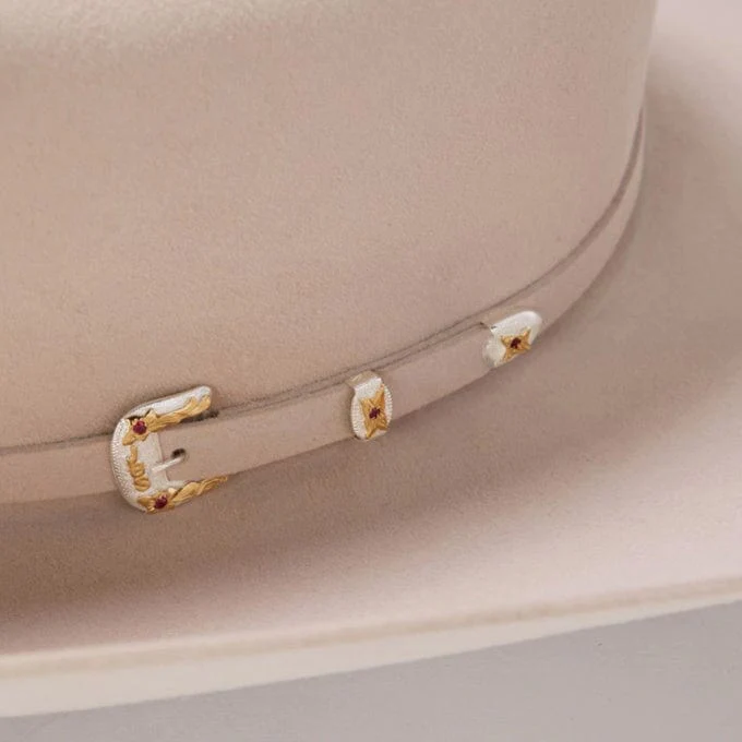 Texana Stetson 30x El Patron Silverbelly copa 4 5/8” - Image 3